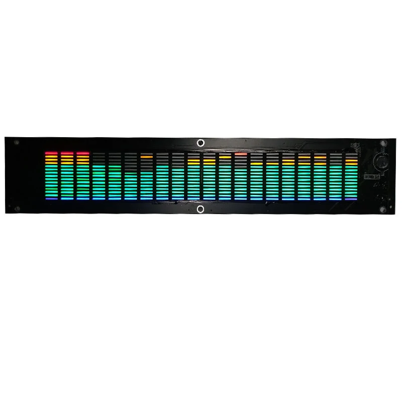 LED2015 Music Spectrum Level Light Multi-mode DSP Equalizer EQ Voice Pickup Color Acrylic Shell — view 2