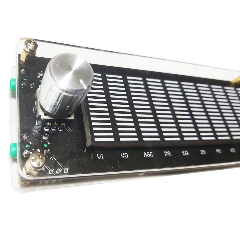 LED2015 Music Spectrum Level Light Multi-mode DSP Equalizer EQ Voice Pickup Color Acrylic Shell — view 6