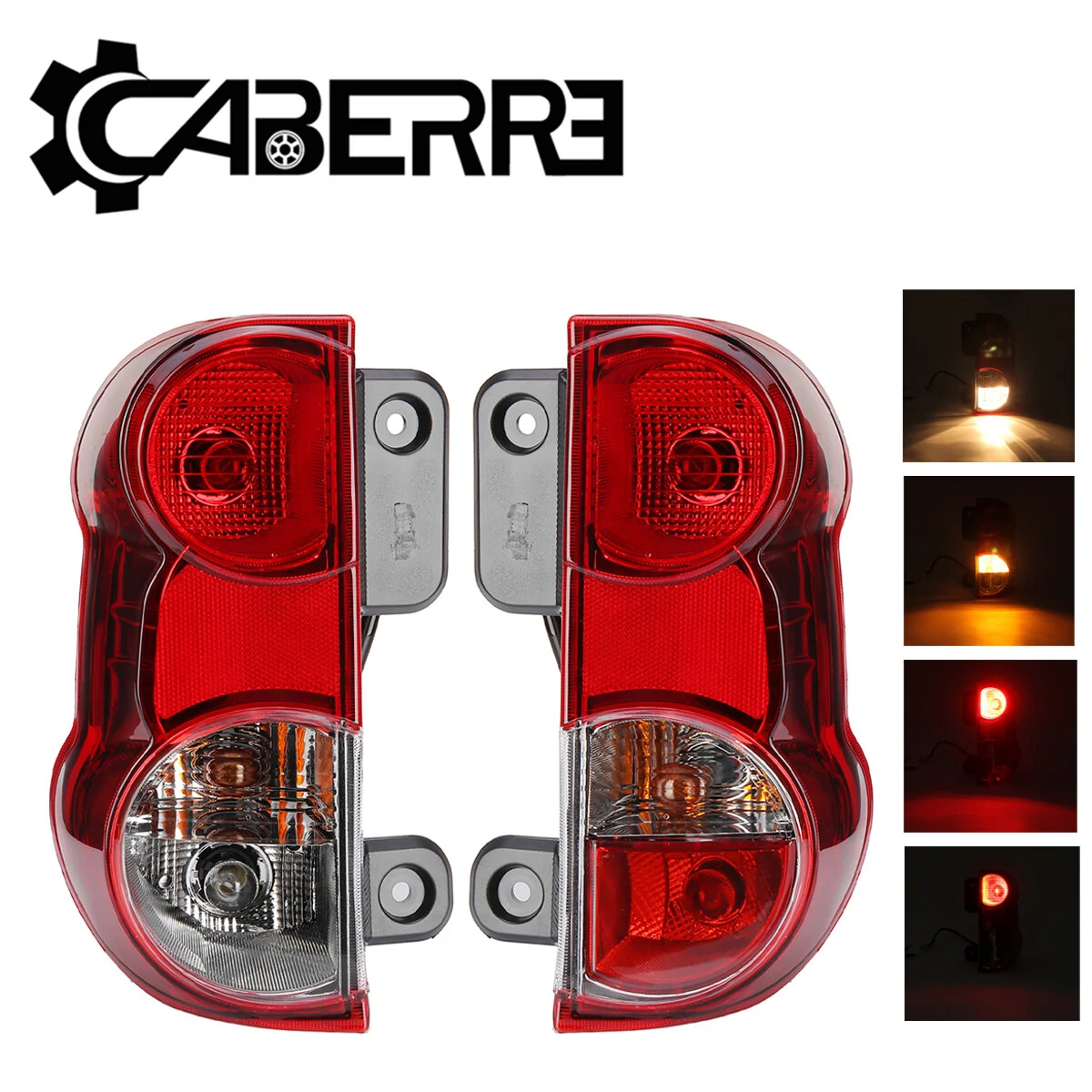 Left/Right Rear Tail Light Brake Lamp w/blubs Wiring Harness For Nissan NV200 2010-2019 RHD