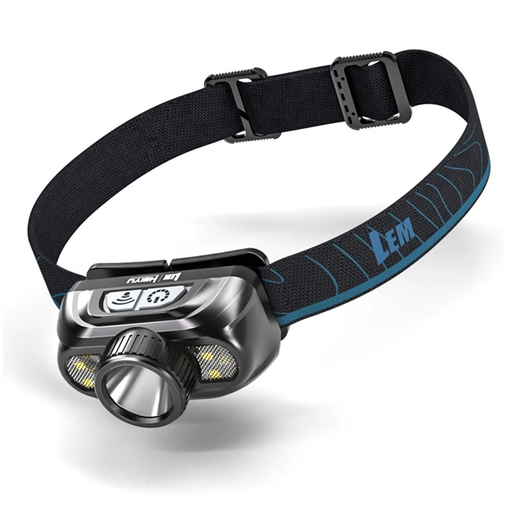 LEM Outdoor Long-Lasting Powerful Rechargeable Sensor Headlamp Ultra-Bright Headlamp for Outdoor Night Fishing Riding — view 11