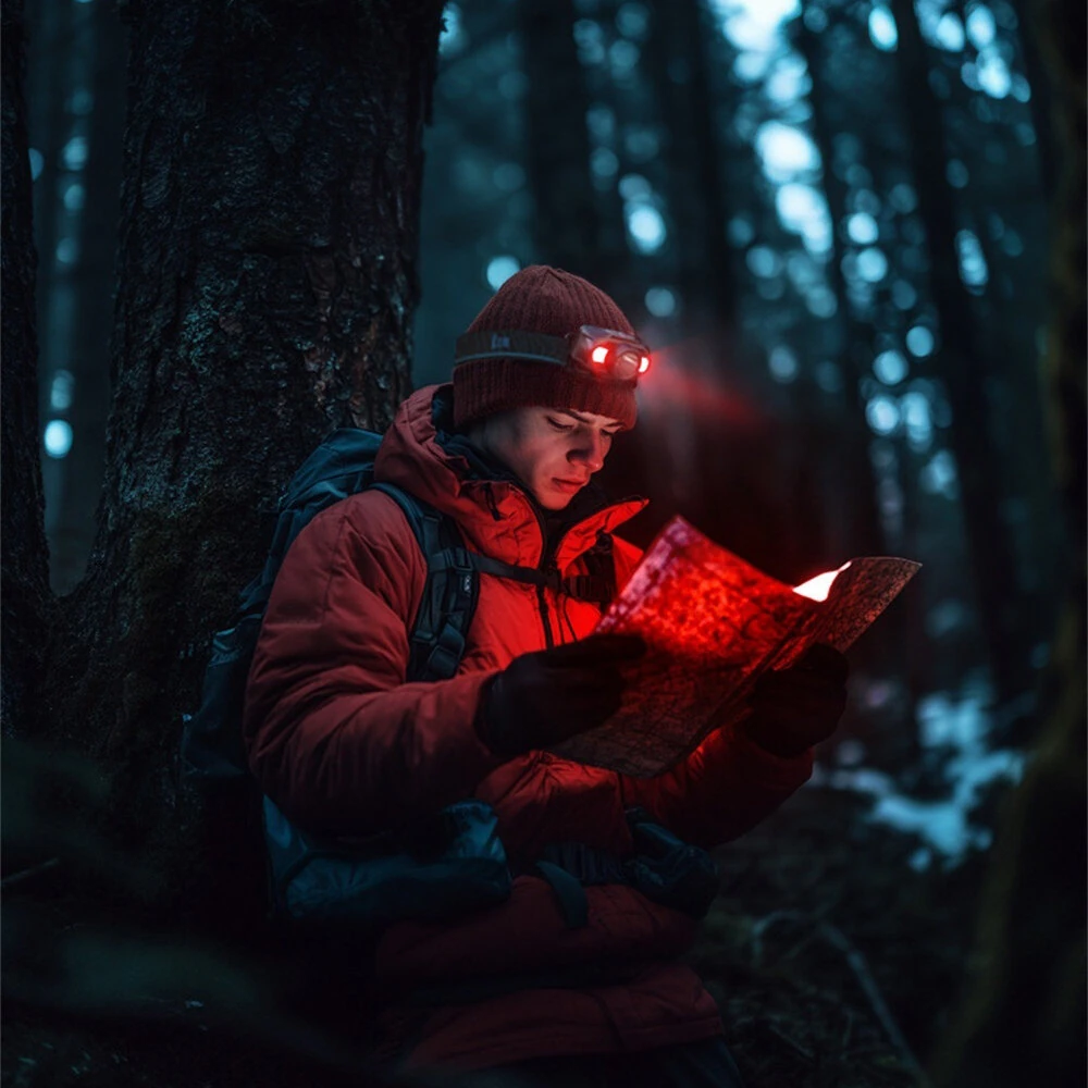 LEM Outdoor Long-Lasting Powerful Rechargeable Sensor Headlamp Ultra-Bright Headlamp for Outdoor Night Fishing Riding — view 6