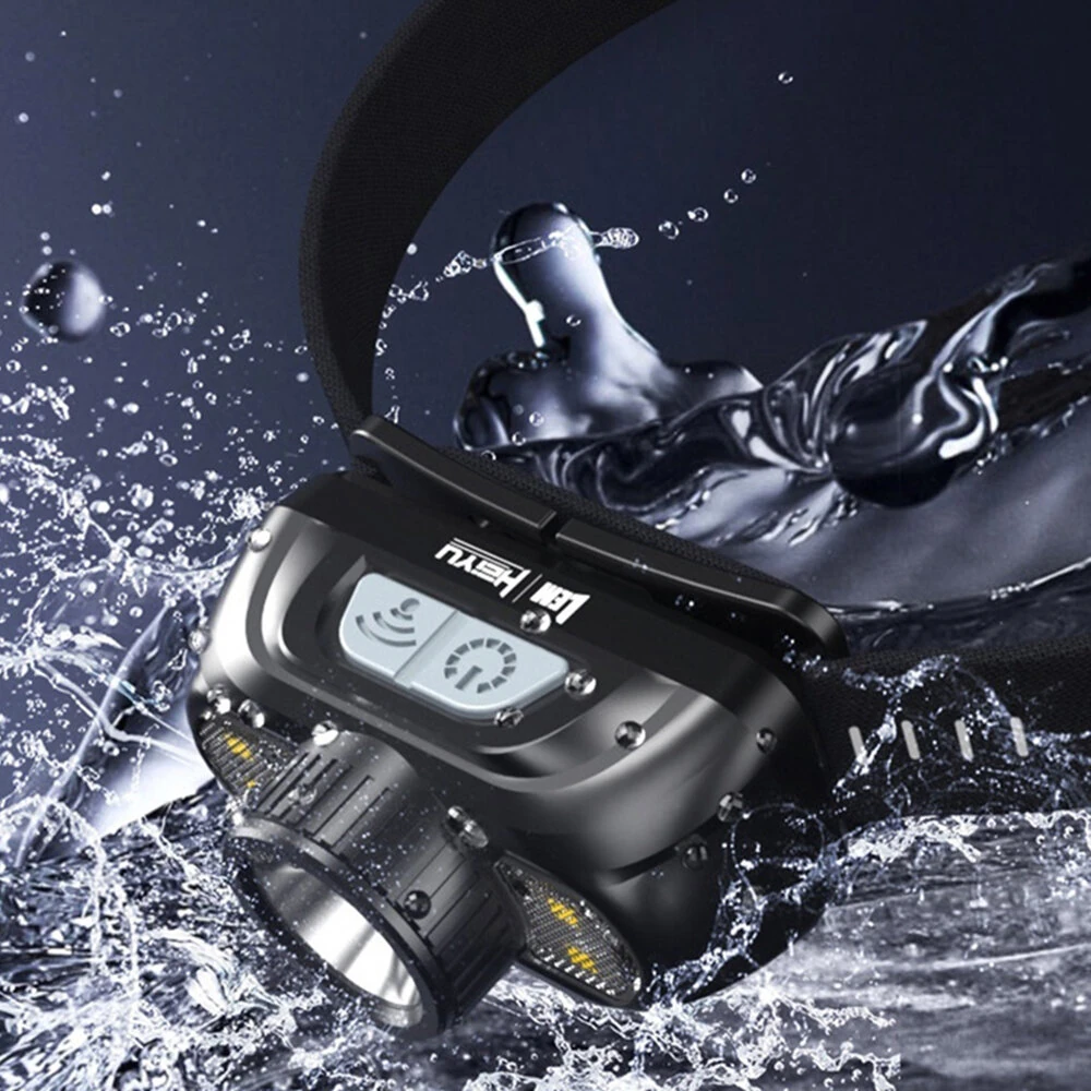 LEM Outdoor Long-Lasting Powerful Rechargeable Sensor Headlamp Ultra-Bright Headlamp for Outdoor Night Fishing Riding — view 7