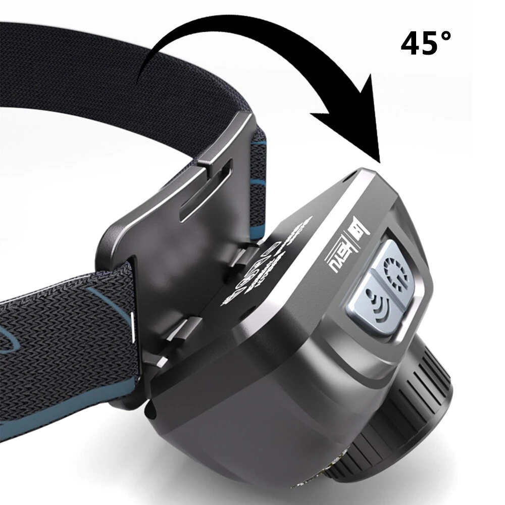 LEM Outdoor Long-Lasting Powerful Rechargeable Sensor Headlamp Ultra-Bright Headlamp for Outdoor Night Fishing Riding — view 9