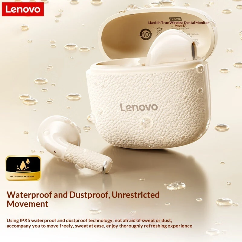 Lenovo EA166 TWS bluetooth Earphone 13mm Moving Coil 360° Stereo Sound Low Game Delay Smart Touch Control Semi-in-ear Sports Headphones — view 6