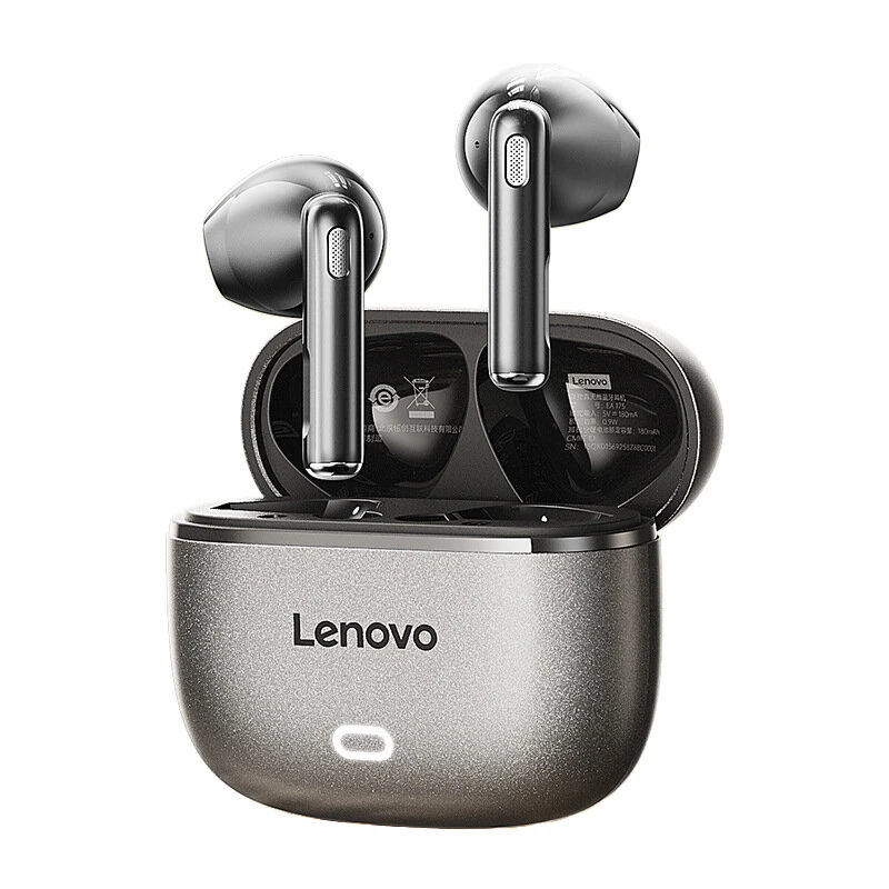 Lenovo EA175 TWS Earbuds Wireless bluetooth Earphone Deep Bass Dual Mic AI Call Noise Cancelling Low Delay Touch Control Semi-in-ear Sports Headphones — Lenovo