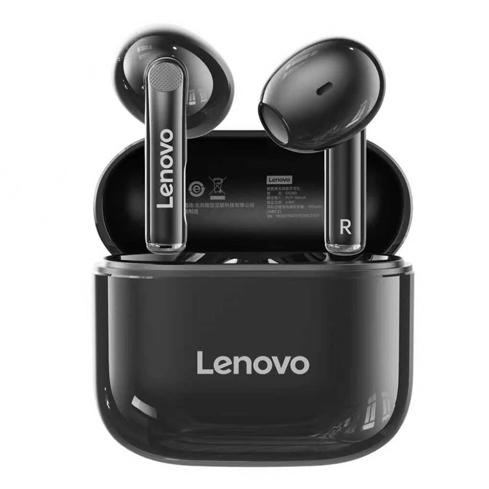 LENOVO EA186 TWS Earbuds Wireless bluetooth 5.4 Earphone 13mm Composite Driver 360° Surround Sound 24H Playback IPX5 Waterproof Half-in-ear Sports Headphones — view 2