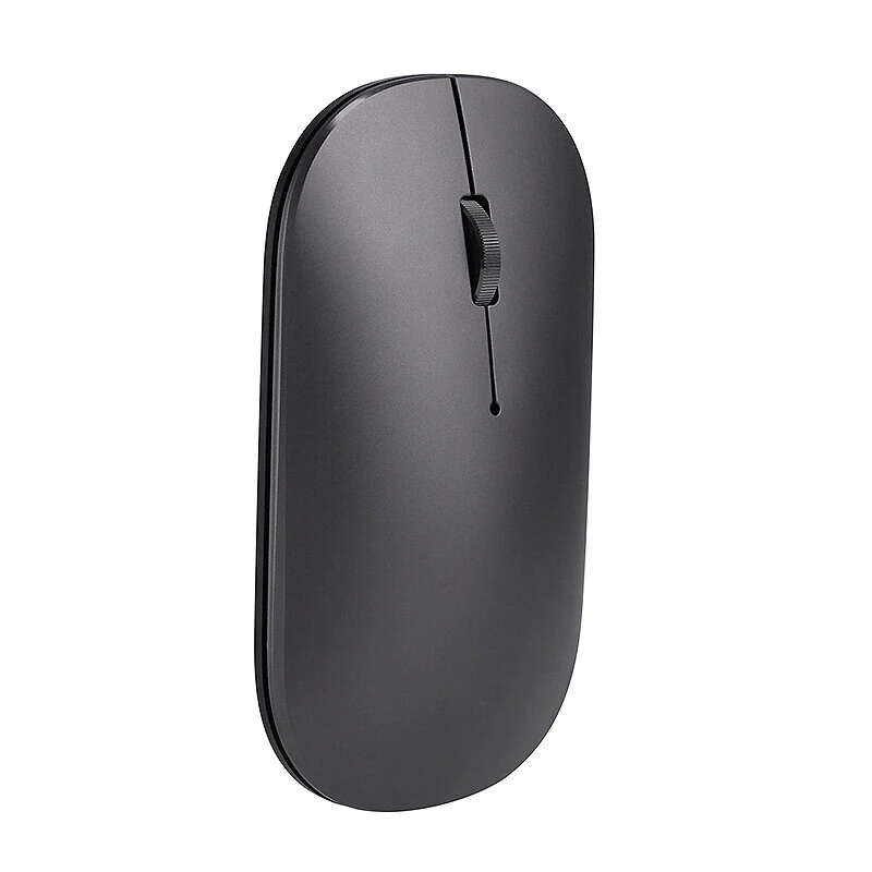 Lenovo Xiaoxin Air2 Dual Mode Mouse Wireless bluetooth 600-4000DPI Mini CNC Metal Mice for Laptop PC Win7/8/10 — view 2