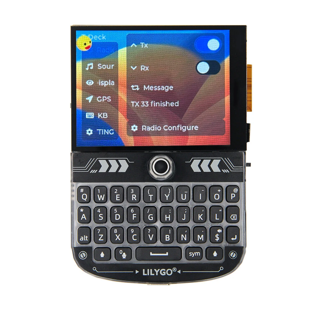 LILYGO T-Deck 868MHz ESP32-S3 Dual Core IoT Development Board Touchscreen Wireless WiFi Bluetooth 5 LoRa Communication