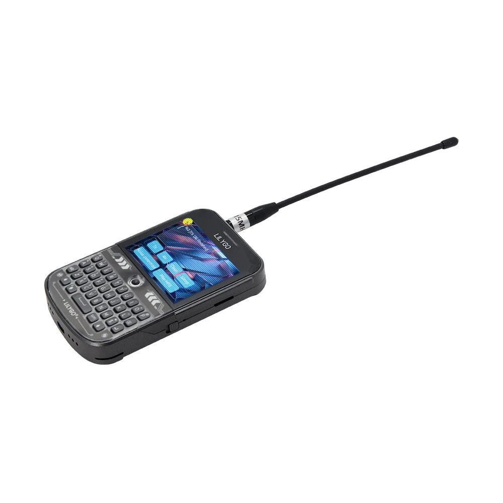 LILYGO® T-Deck Plus Black Keyboard 868MHz External Antenna ESP32-S3 GPS LoRaWAN+LCD Wireless Module — view 2