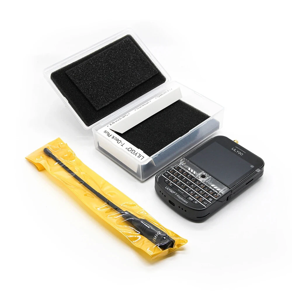 LILYGO® T-Deck Plus Black Keyboard 868MHz External Antenna ESP32-S3 GPS LoRaWAN+LCD Wireless Module — view 6