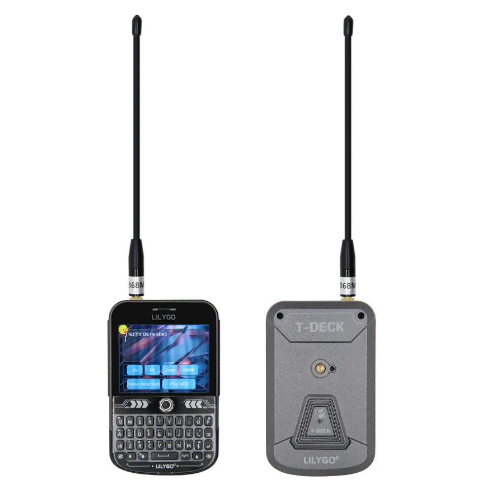 LILYGO® T-Deck Plus Black Keyboard 868MHz External Antenna ESP32-S3 GPS LoRaWAN+LCD Wireless Module — view 9