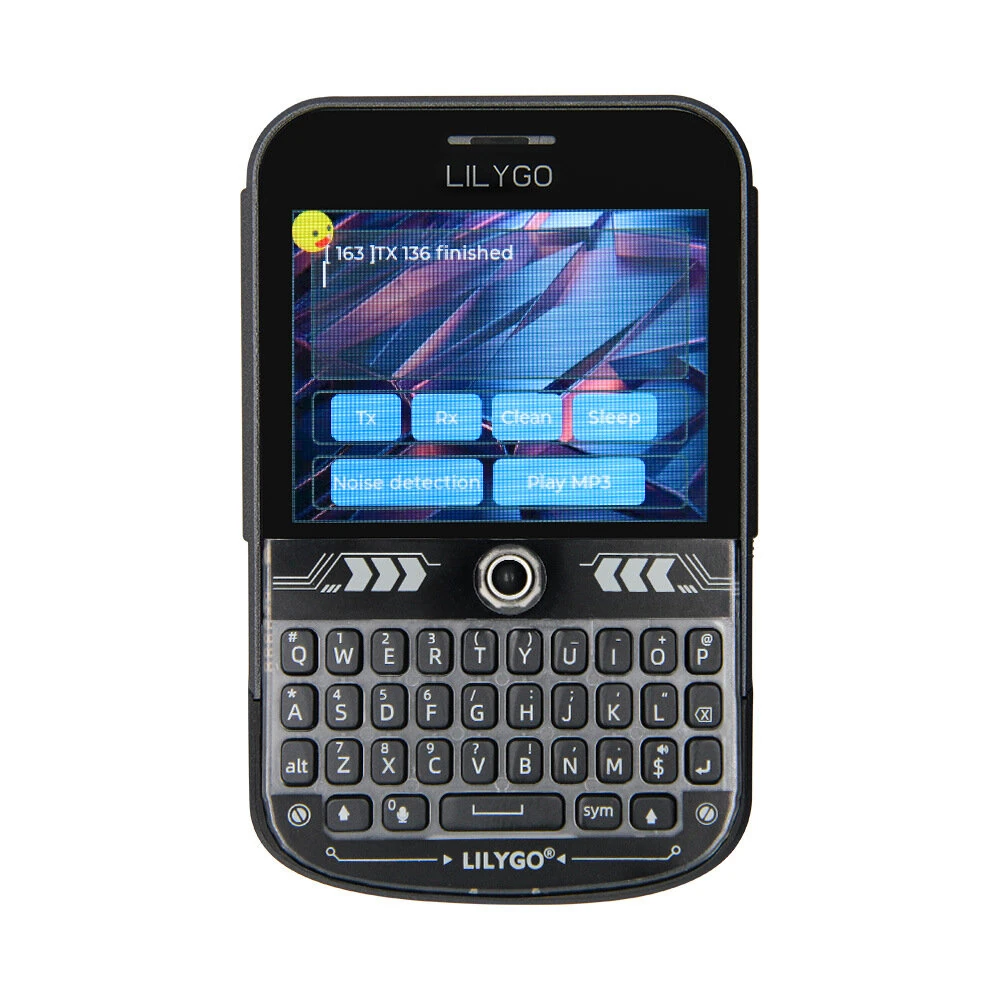 LILYGO® T-Deck Plus ESP32-S3 GPS LoRaWAN+LCD Long-distance Communication Wireless Module with Black Keyboard — LILYGO