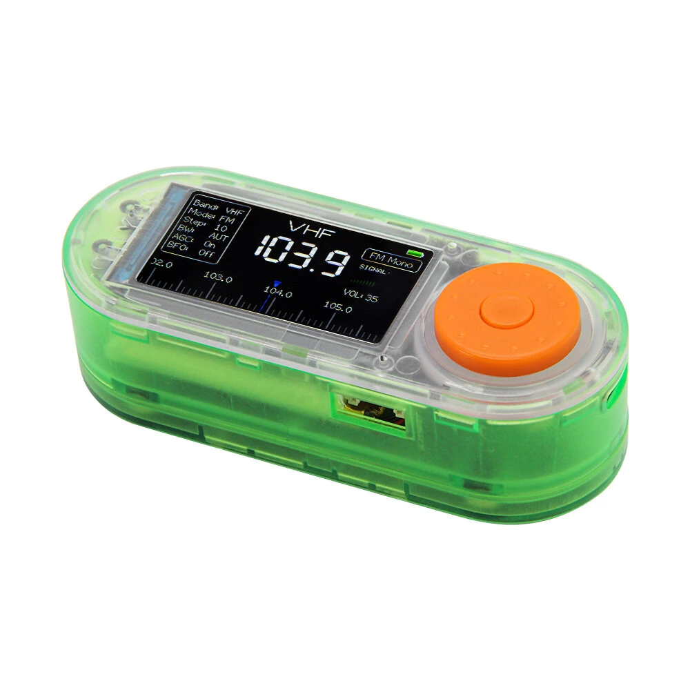 LILYGO® T-Embed SI4732 ESP32-S3 Radio Development Board AM/FM/SW/LW DSP Rotary Encoder TFT Screen MIC Audio TF Card Battery Powered — view 5