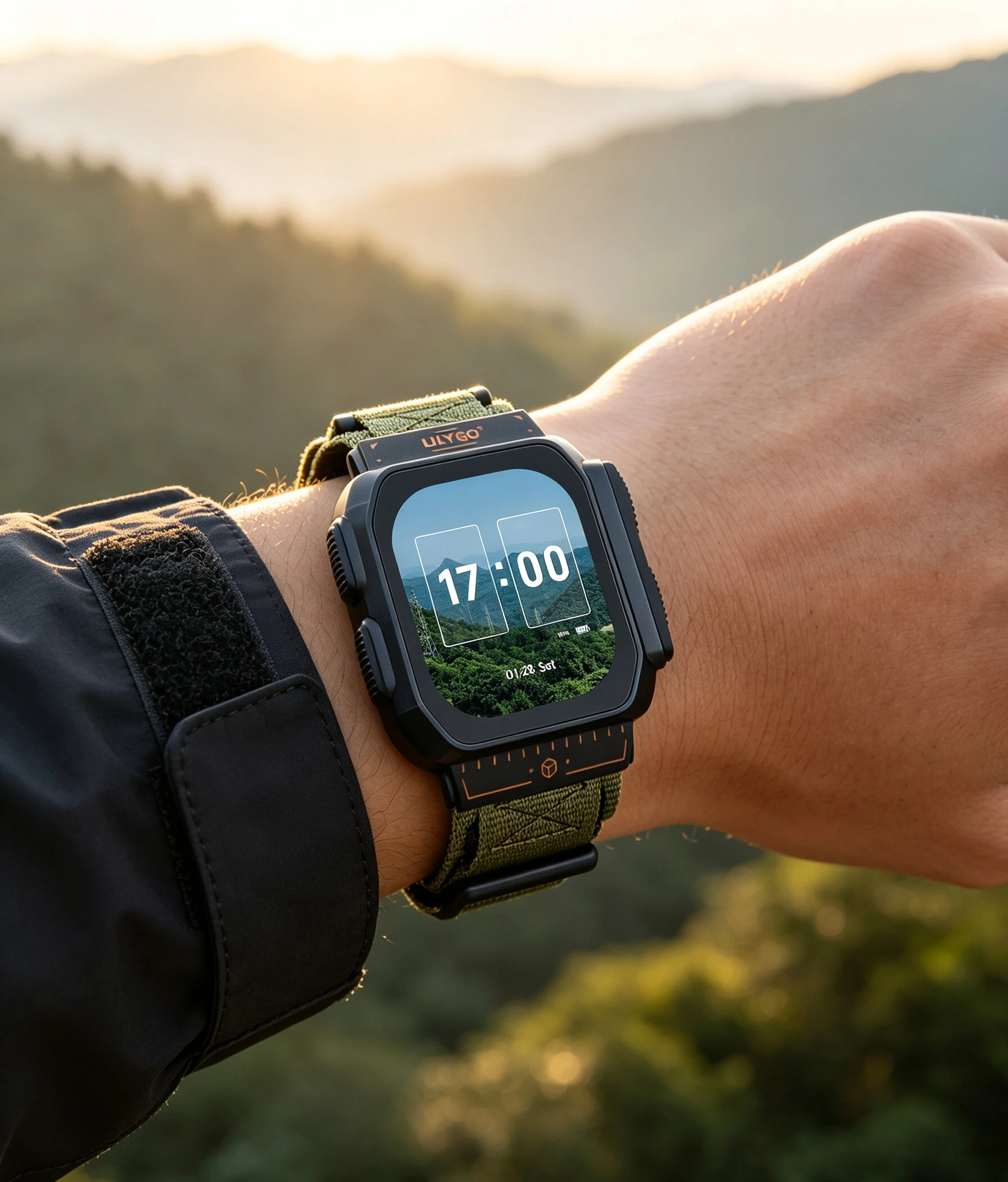 LILYGO T-Watch Ultra Watch ESP32-S3 Development Board 2.06 Inch AMOLED 410x502 Capacitive Touch Wi-Fi BLE 5.0 LoRa SX1262 16MB Flash 8MB PSRAM NFC GNSS Programmable Watch — view 2