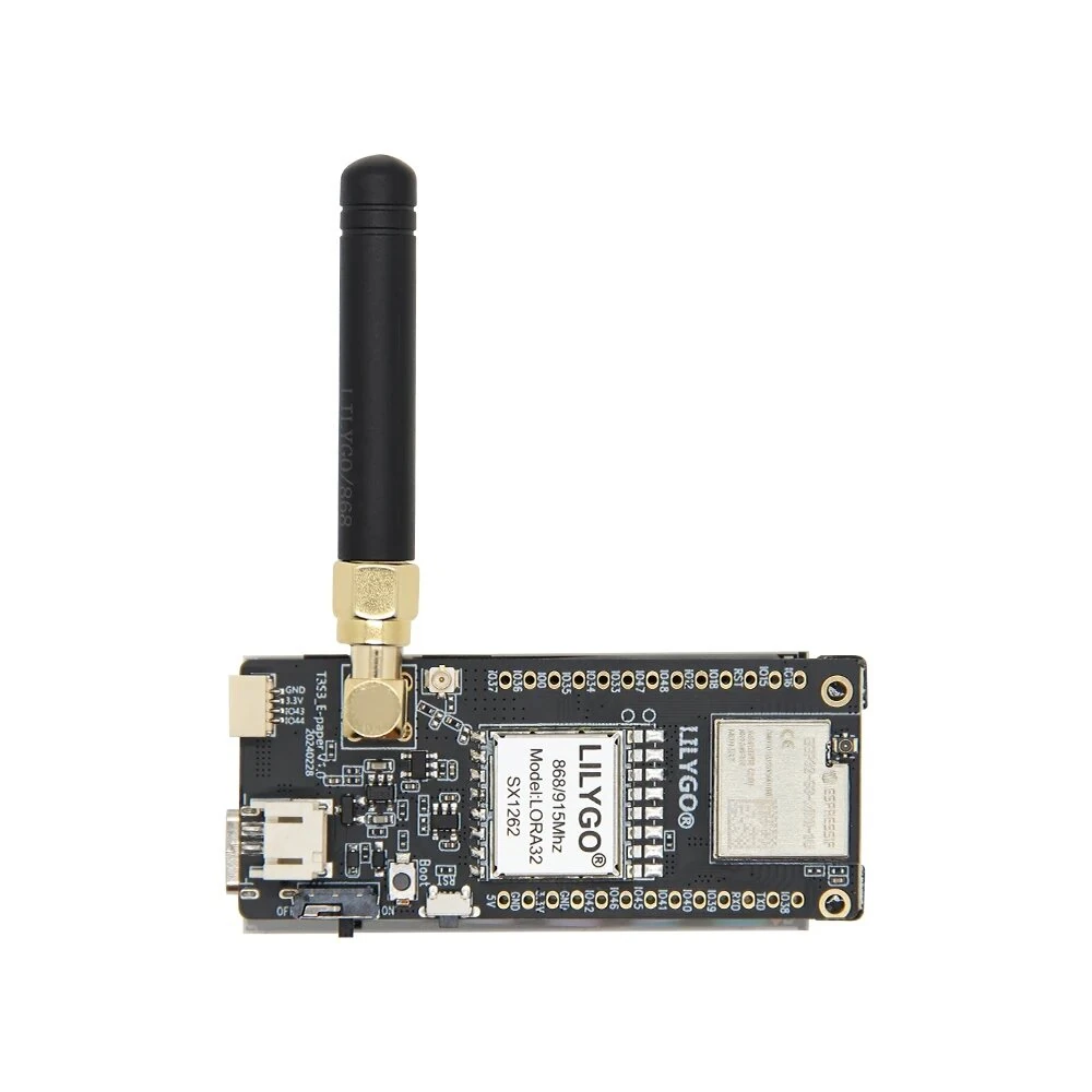 LILYGO® T3S3 E-Paper ESP32-S3 LoRa SX1262 SX1280 Wireless Module 2.13-inch Ink Screen Development Board — view 2