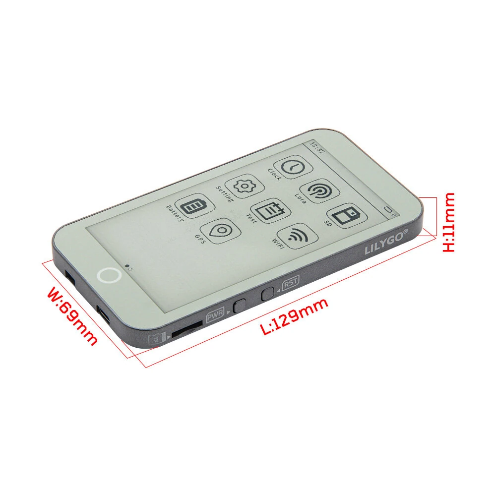 LILYGO T5S3 Pro Lite ESP32-S3 Development Board 4.7 Inch E-ink Display Warm Backlight WiFi Bluetooth Low Power Touch Screen — view 6