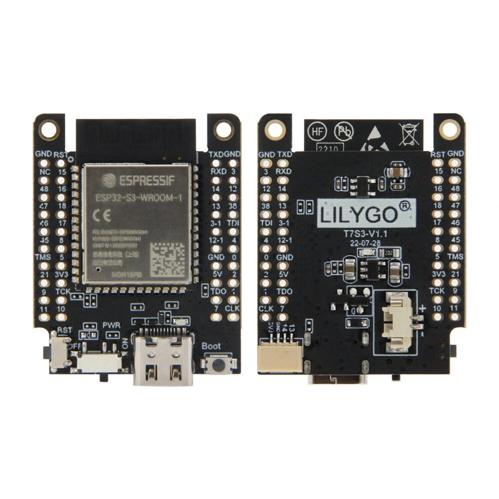 LILYGO T7 S3 V1.1 ESP32-S3 Development Board WiFi bluetooth5.0 Module 8MB PSRA — LILYGO