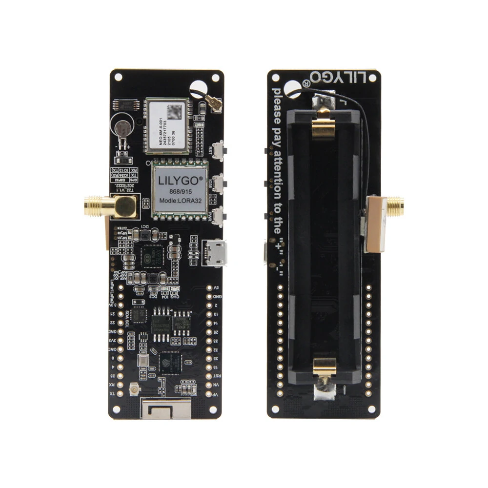 LILYGO® Meshtastic AXP2101 T-Beam V1.2 ESP32 LoRa Development Board WiFi Bluetooth OLED Display