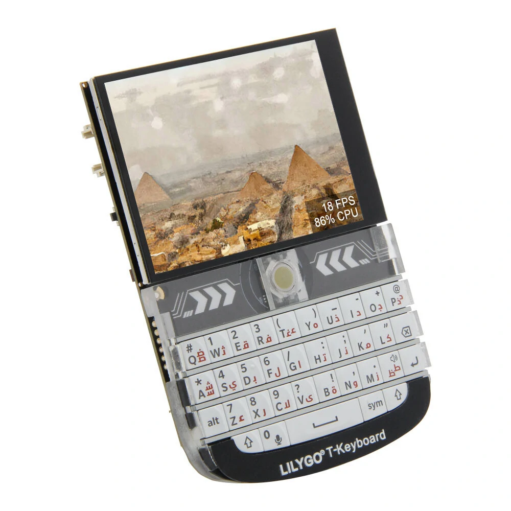 LILYGO® T-Deck ESP32-S3 LoRa Module 2.8 inch LCD Development Board LoRaWAN Long Range 433MHz 868MHz 915MHz with WiFi bluetooth Module Board — view 4