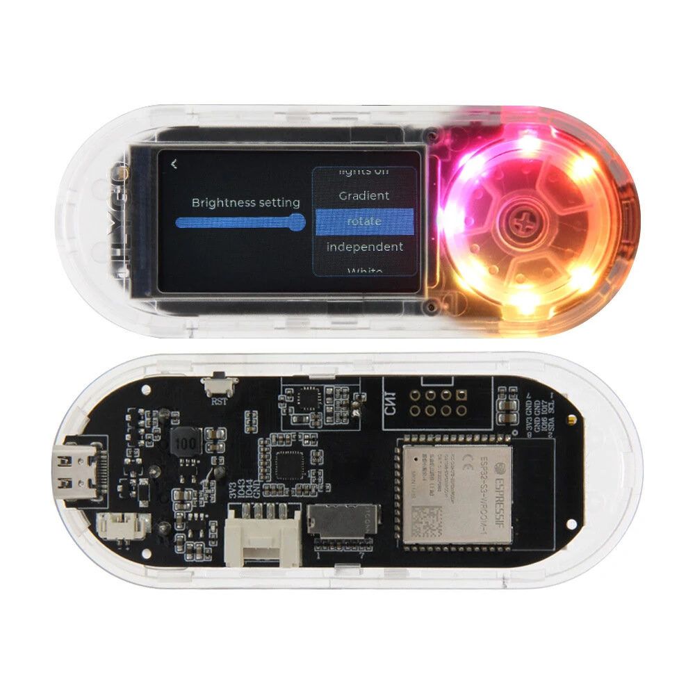 LILYGO® T-Embed ESP32-S3 Custom Control Panel Macro Knob Embeddable Development Board With 1.9inch LCD Display Screen 16MB Flash Wi-Fi Bluetooth 5 Mesh — view 6