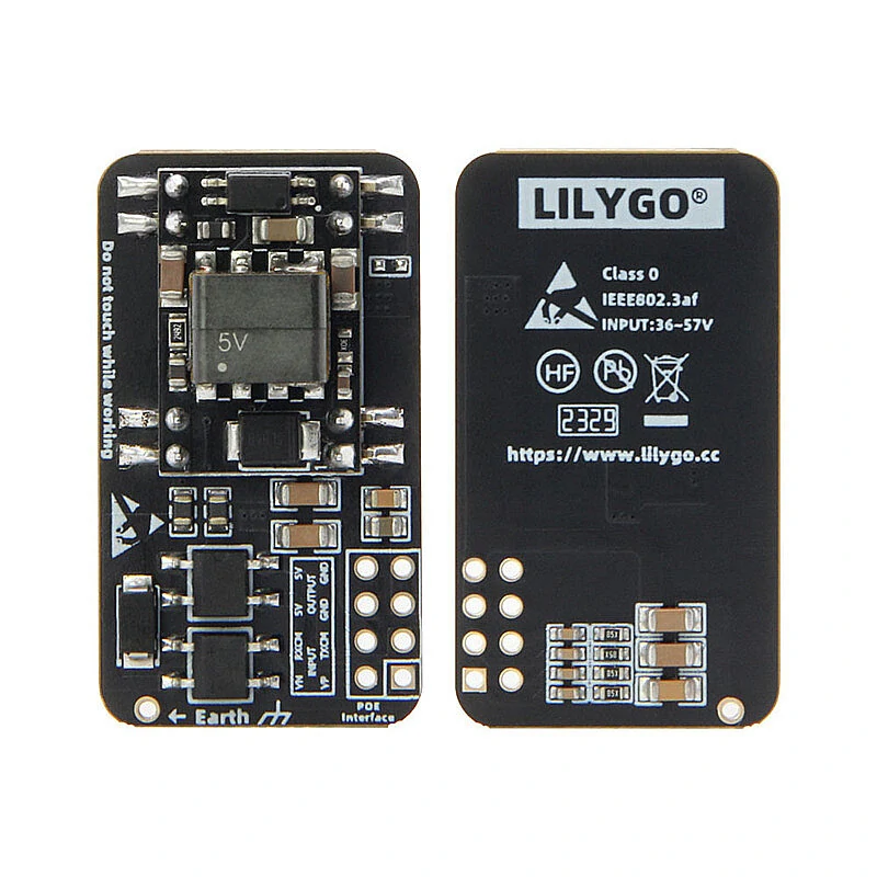 LILYGO® T-ETH-Lite Development Board ESP32 ESP32-S3 W5500 Ethernet Module ESP32-S3-WROOM Support TF Expandable Power POE Shield — view 3