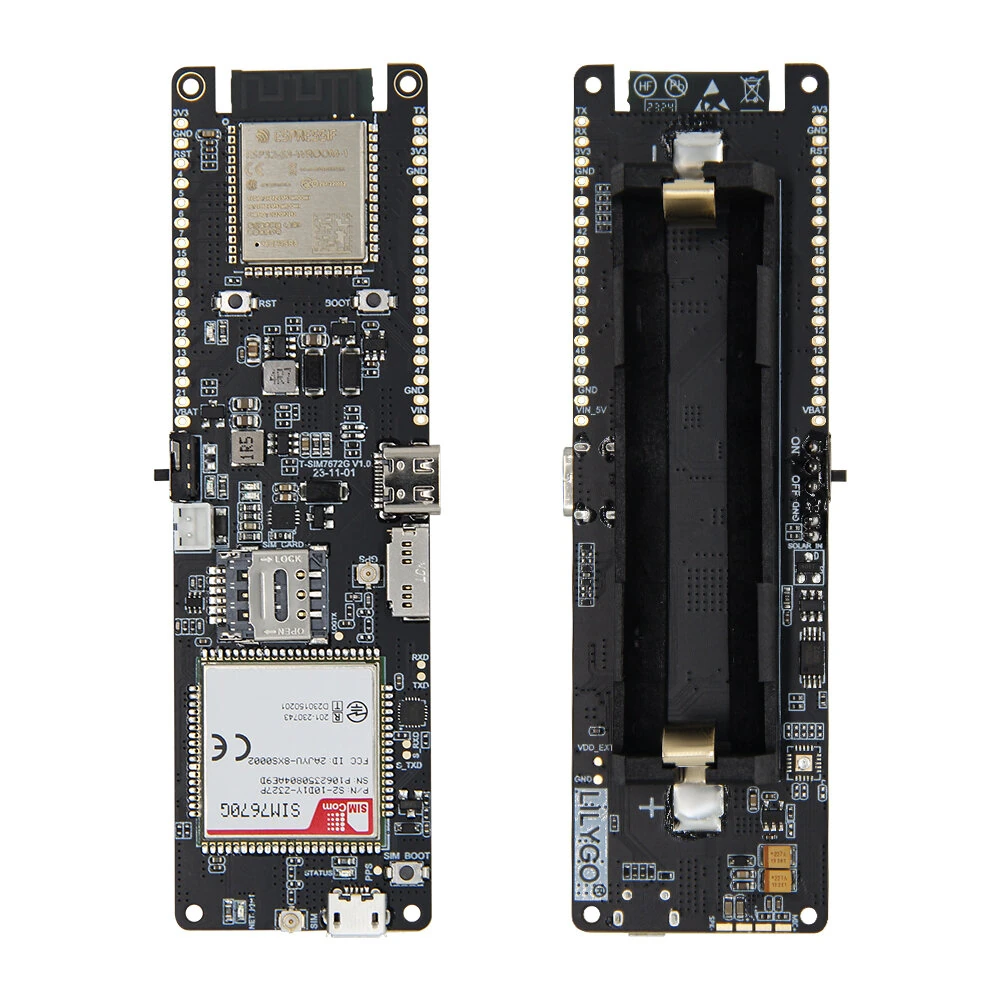 LILYGO® T-SIM7670G-S3 LTE 4G ESP32-S3 Development Board Cellular Module IOT Devices Low-power Long-range Communication — LILYGO