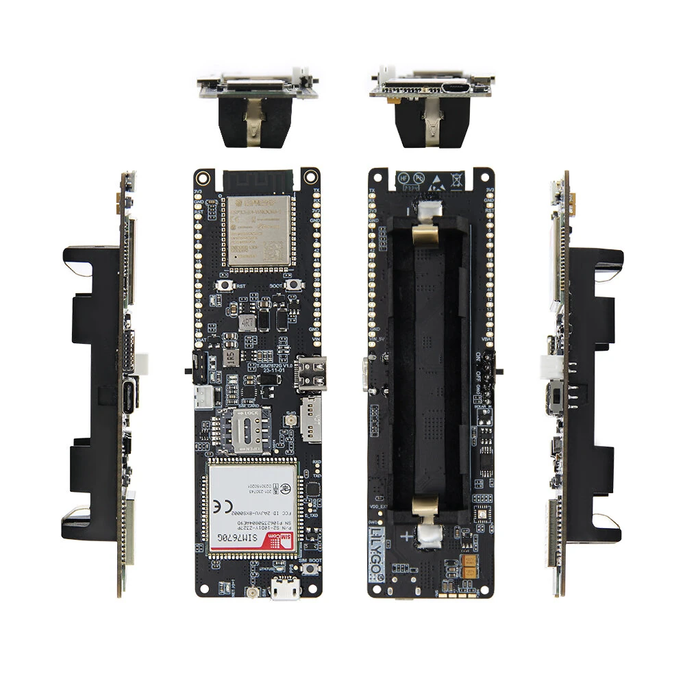LILYGO® T-SIM7670G-S3 LTE 4G ESP32-S3 Development Board Cellular Module IOT Devices Low-power Long-range Communication — view 4