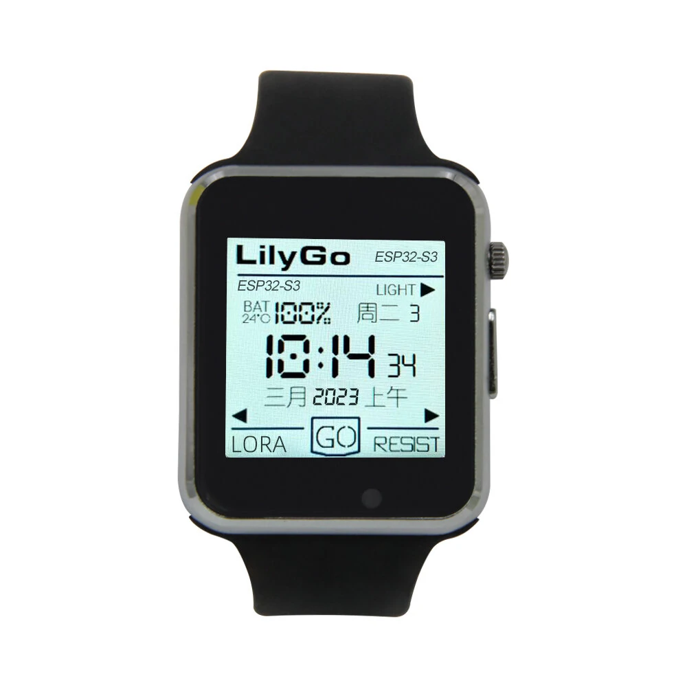 LILYGO® T-Watch-S3 Programmable Touchable Watch Integrated ESP32-S3 WIFI Bluetooth LoRa BMA423 Sensor MAX98357A Mic Speaker — view 6