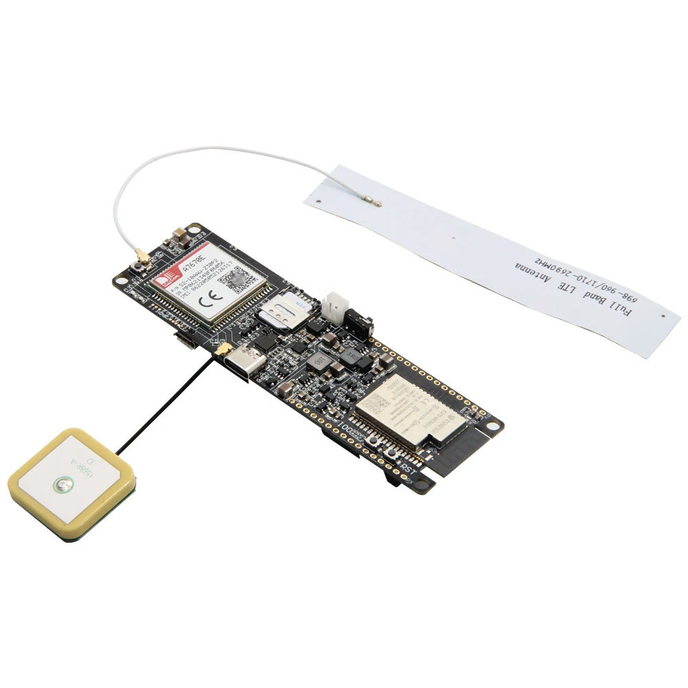 LILYGO® TTGO T-SIM A7670G A7670E A7670SA R2 Wireless Module ESP32 Chip 4G LTE CAT1 MCU32 Development Board Support GSM/GPRS/EDGE — view 4