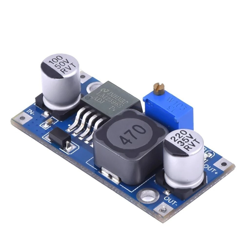 LM2596 DC DC Verstellbar Step Down Schaltregler Power Supply Module — LM2596