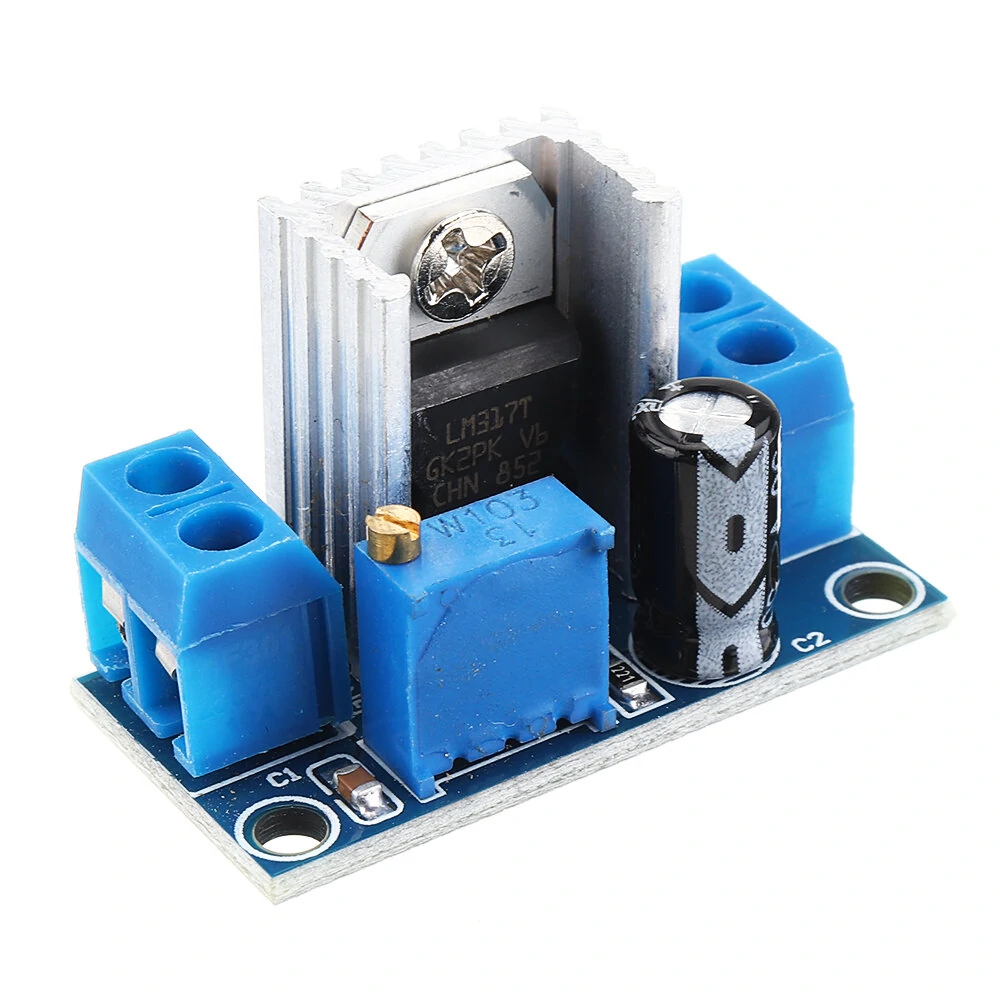 LM317 DC-DC Converter Buck Step Down Module Linear Regulator Adjustable Voltage Regulator Power Supply Board — view 2