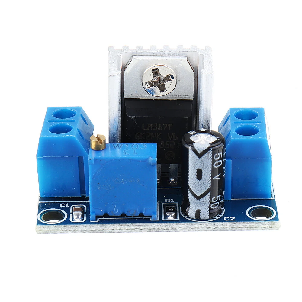 LM317 DC-DC Converter Buck Step Down Module Linear Regulator Adjustable Voltage Regulator Power Supply Board — view 6