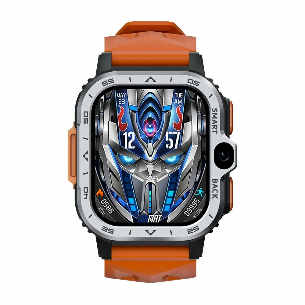 LOKMAT APPLLP 4 MAX 4G Android Smart Watch Phone 2.02 inch HD Screen GPS WIFI Heart Rate SpO2 Monitor Sleep Monitoring Multi-sport Modes Music Playback SOS Dual Camera — view 5