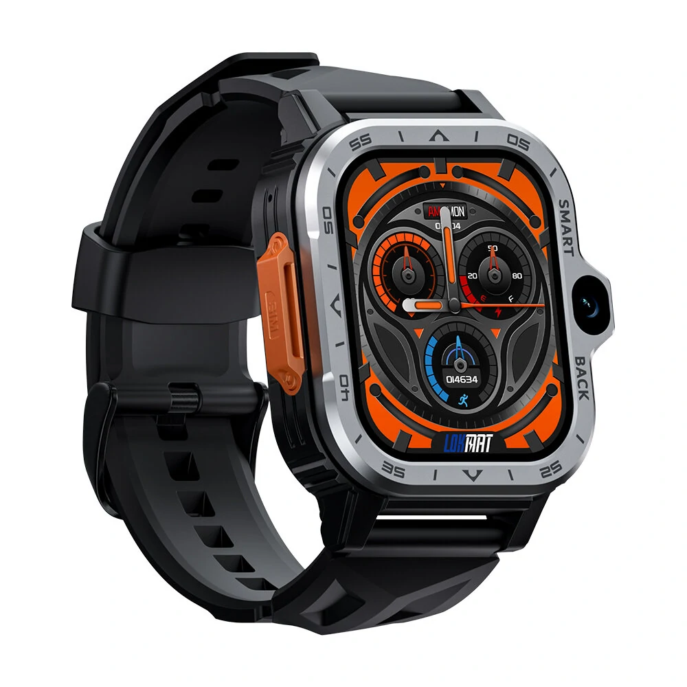 LOKMAT APPLLP 4 MAX 4G Android Smart Watch Phone 2.02 inch HD Screen GPS WIFI Heart Rate SpO2 Monitor Sleep Monitoring Multi-sport Modes Music Playback SOS Dual Camera — view 9