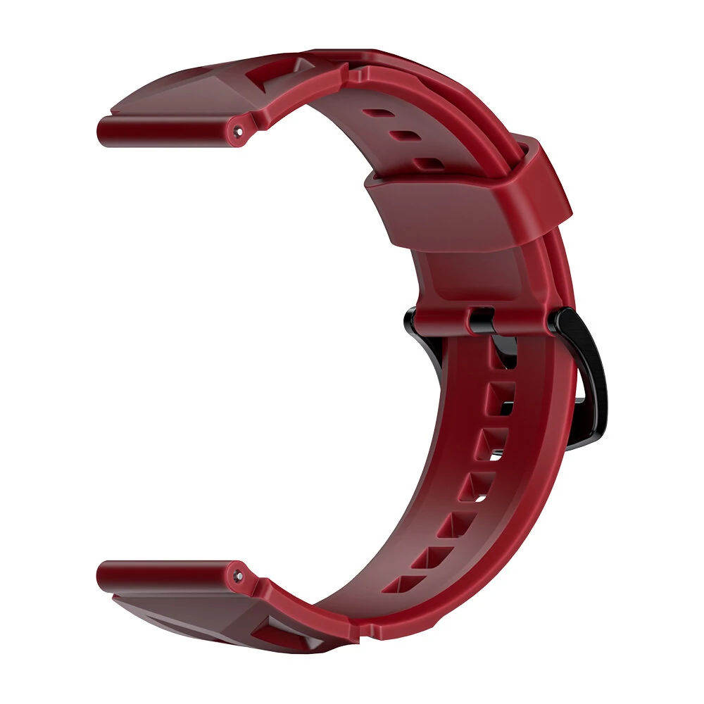 LOKMAT G0041 22mm Multi-color Silicone Replacement Strap for LOKMAT Smart Watch 22mm Width — view 3