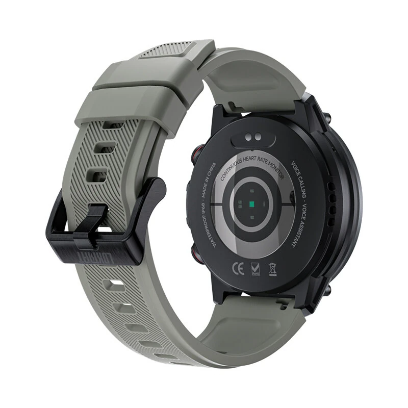 LOKMAT ZEUS 4 PRO 1.43inch AMOLED Display 5ATM Waterproof AI Voice Assistant bluetooth Call Heart Rate Blood Pressure Blood Oxygen Monitor Sleep Monitoring Body Temperature Detection Multi-sport Modes Music Playback Smart Watch — view 8
