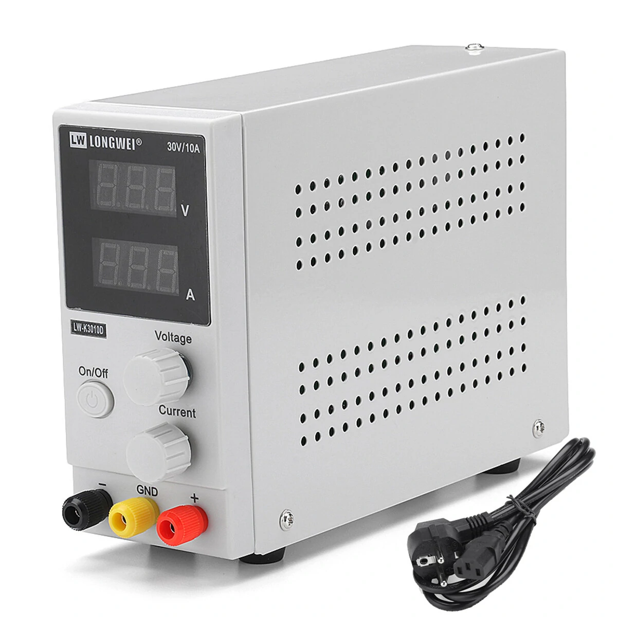 LONG WEI LW-K3010D 110V/220V 30V 10A Adjustable Digital DC Power Supply Switching Power Supply — LONG WEI
