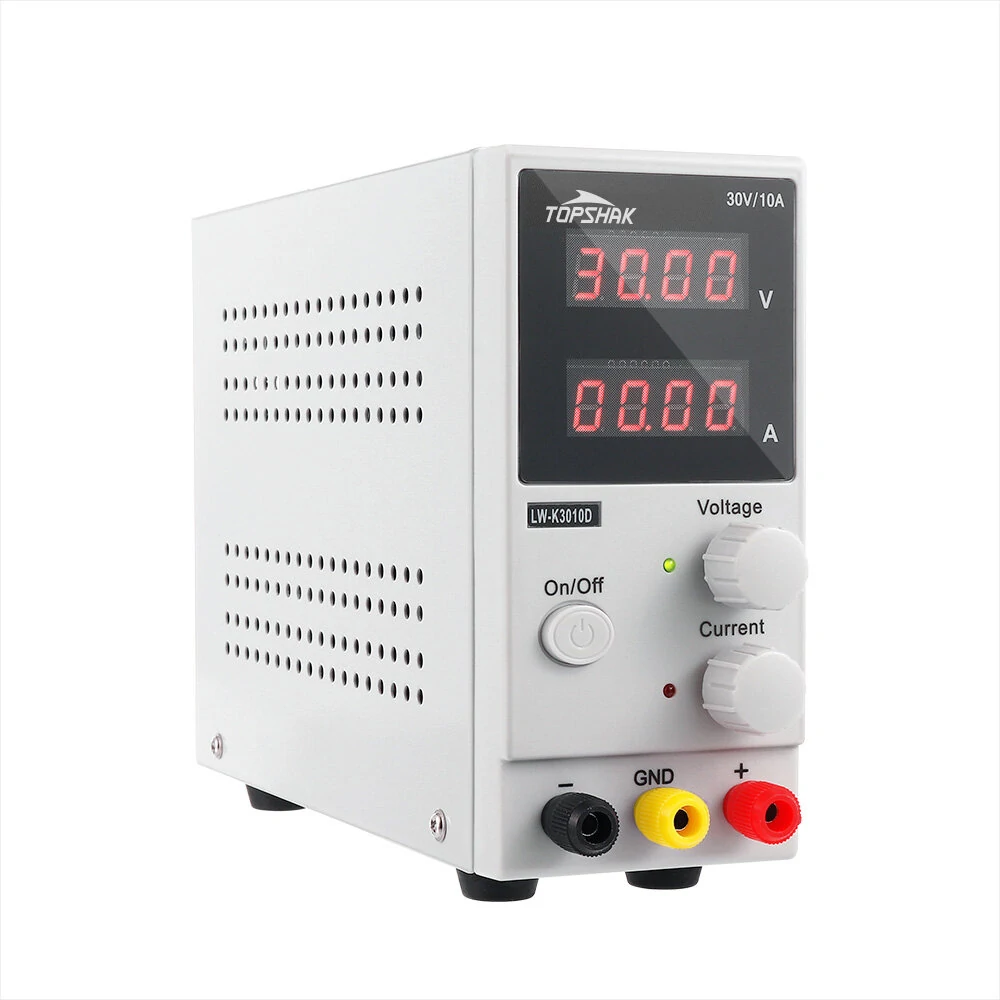 LONGWEI K3010D 4 Digits LED Display 110V/220V 30V 10A Adjustable DC Power Supply Switching Regulated Power Supply — view 2