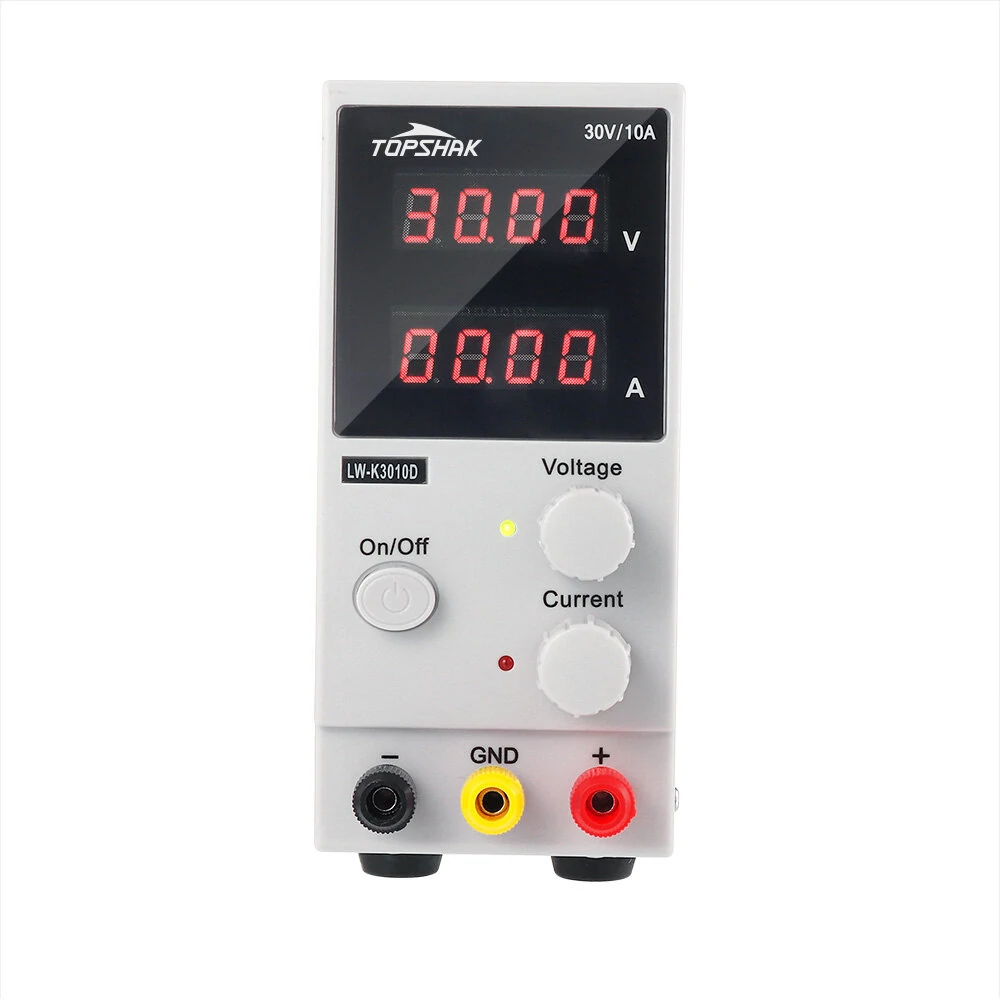 LONGWEI K3010D 4 Digits LED Display 110V/220V 30V 10A Adjustable DC Power Supply Switching Regulated Power Supply — view 4