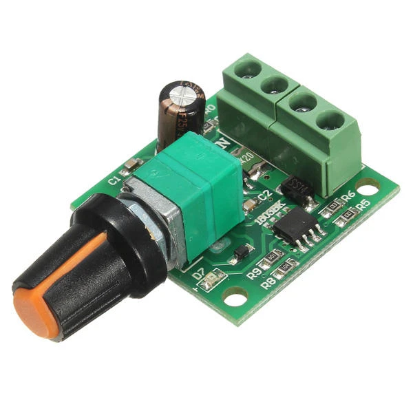 Low Voltage DC 1.8V 3V 5V 6V 12V 2A Motor Speed Controller PWM 1803B — Low