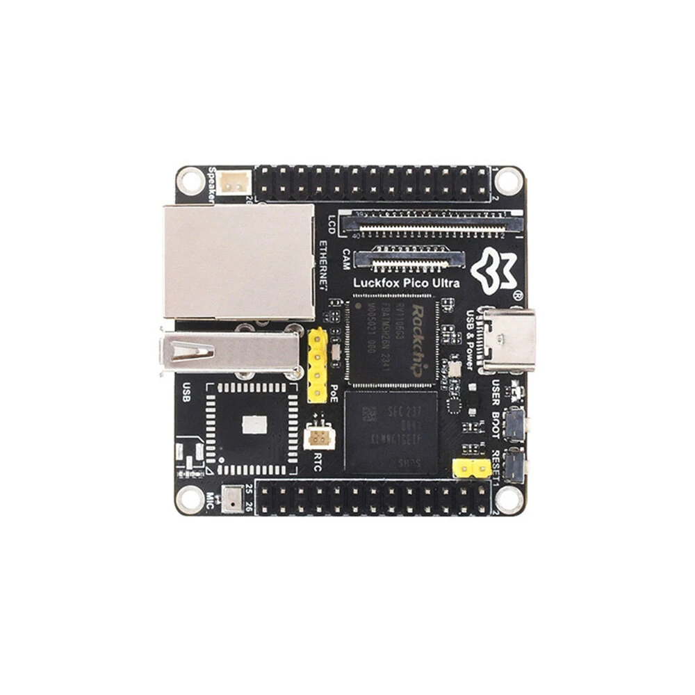 Luckfox Pico Ultra RV1106 RISC-V Linux Development Board Integrated ARM Cortex-A7/RISC-V MCU/NPU/ISP Processors With 8GB EMMC — view 5