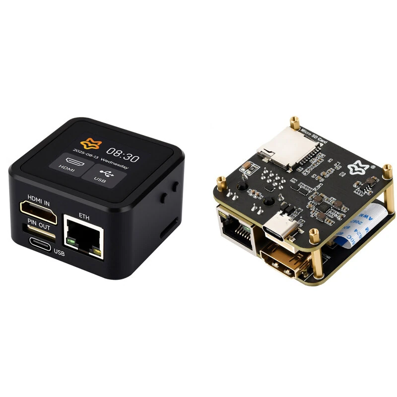 Luckfox PicoKVM IP KVM Remote Management Tool Supports 1080P 60fps HD Multimedia Interface Input Low Latency USB Emulation — Luckfox
