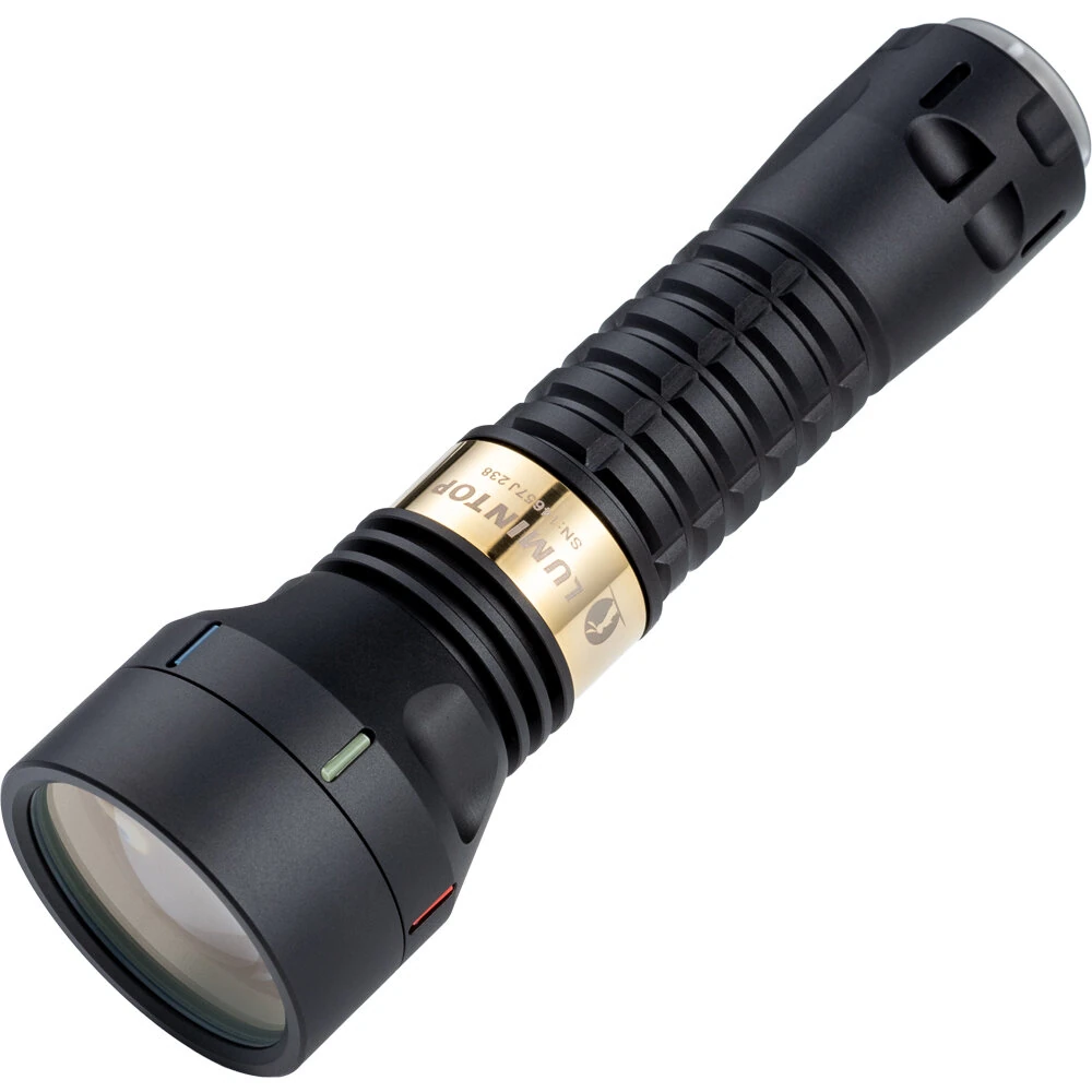 Lumintop 1700 Meters 18650 EDC LEP Flashlight Long Distance Thorwer Spotlight Strong LEP Searchlight IPX8 Waterproof Pocket Flashlight