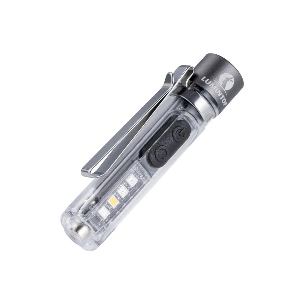 Lumintop Black Cat 400LM 90M LED Keychain Flashlight with Magnetic Base USB Rechargeable Super Bright Portable Mini Torch for Camping and Outdoor Activities — view 10