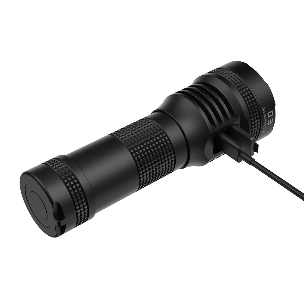 Lumintop D3 7000LM High Lumens Strong LED Flashlight With 26800 Powerful Li-ion Battery Magnetic Tail Work Lamp With Type-C USB Rechargeable LED Torch — view 5