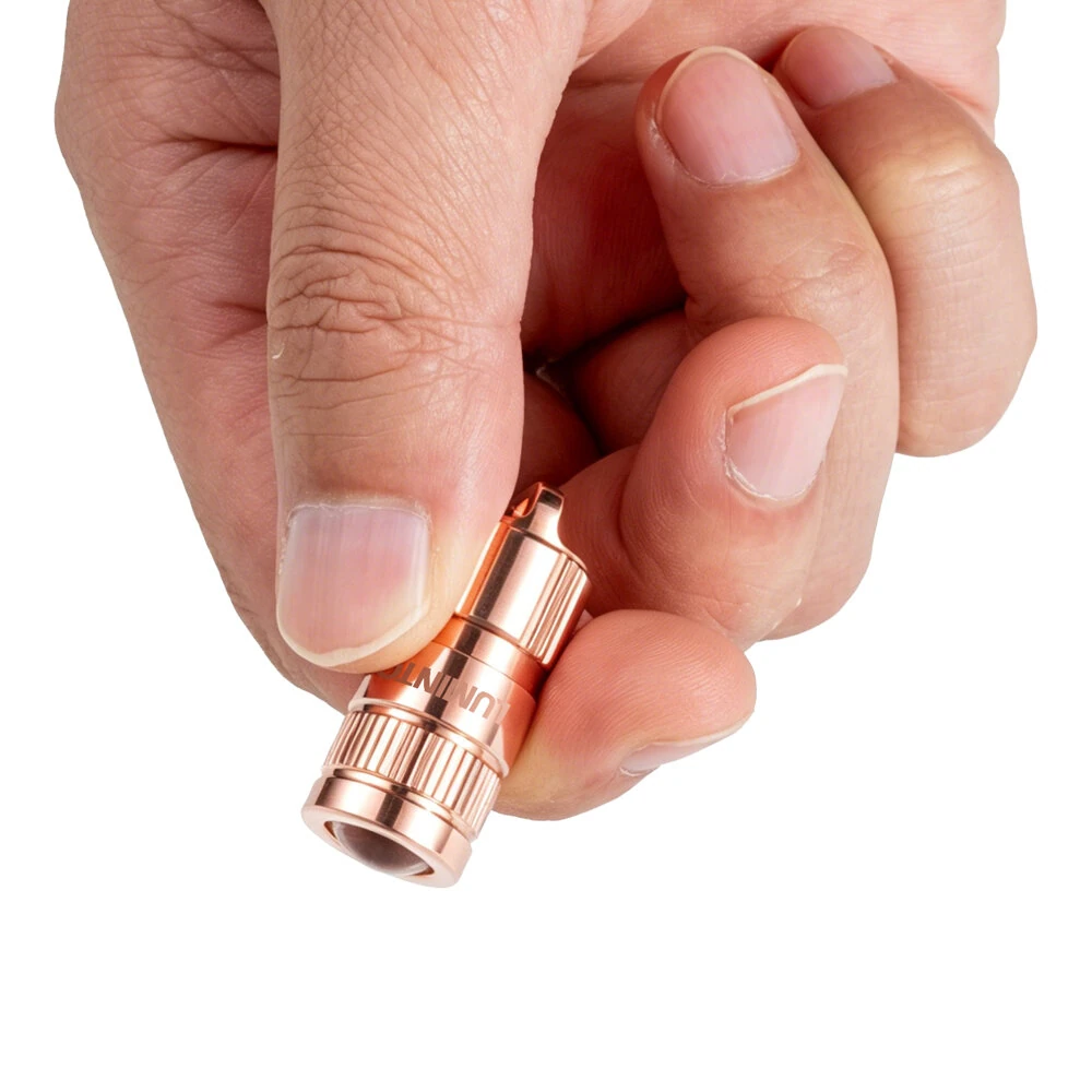 Lumintop EDC Pimi 2.0 100 Lumens 10180 EDC Copper Flashlight Mini LED Pocket Keychain Light — Lumintop