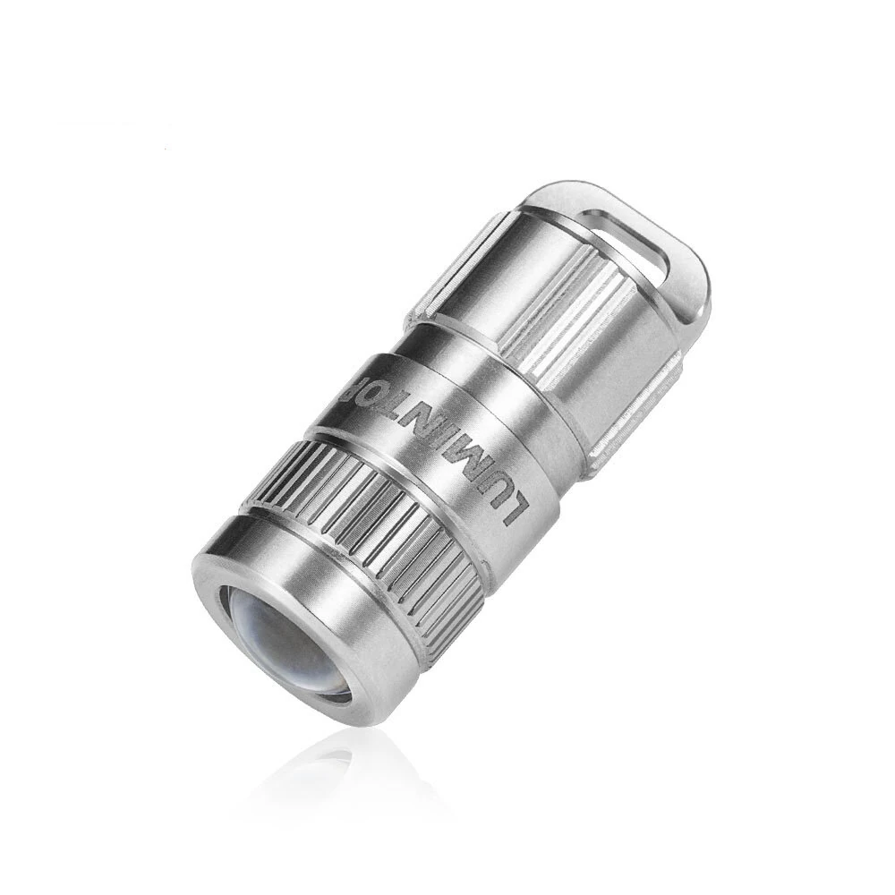 Lumintop EDC PIMI Titanium Protable Mini Keychain Flashlight with 10180 Battery USB Rechargeable Waterproof LED Keychain Light Outdoor EDC Tools — view 2