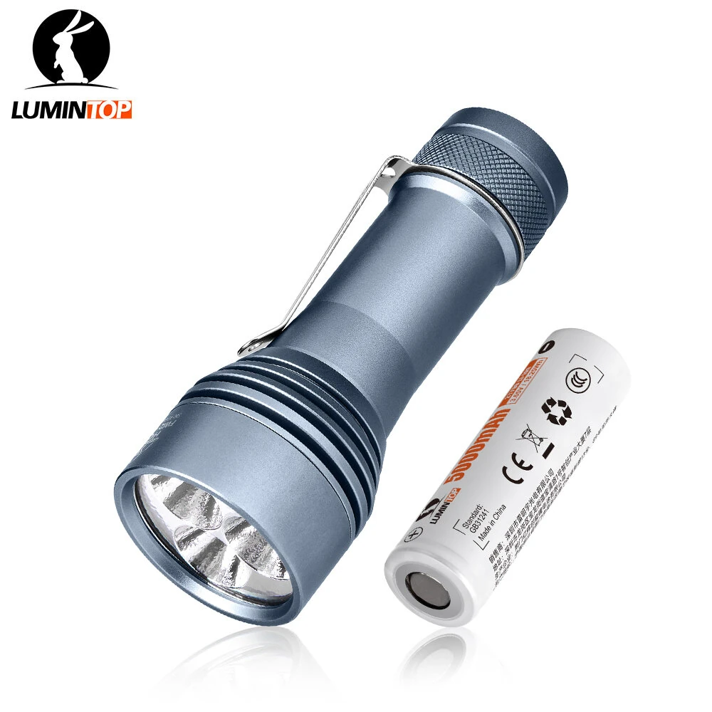 Lumintop FW21 Pro 3x SFN60 10000LM 325m High Lumen EDC LED Flashlight 21700 Battery Ultra Light Mini Torch IP68 Waterproof Emengency Lamp — view 7