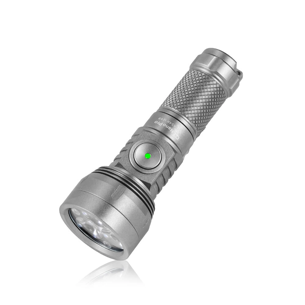 Lumintop GT NANO PRO V3.0 1600LM 152M Compact High Performance EDC Flashlight With 10280 Battery USB Rechargeable Titanium Mini LED Torch Long Distance Mini Powerful Outdoor Survival Lamp — view 10