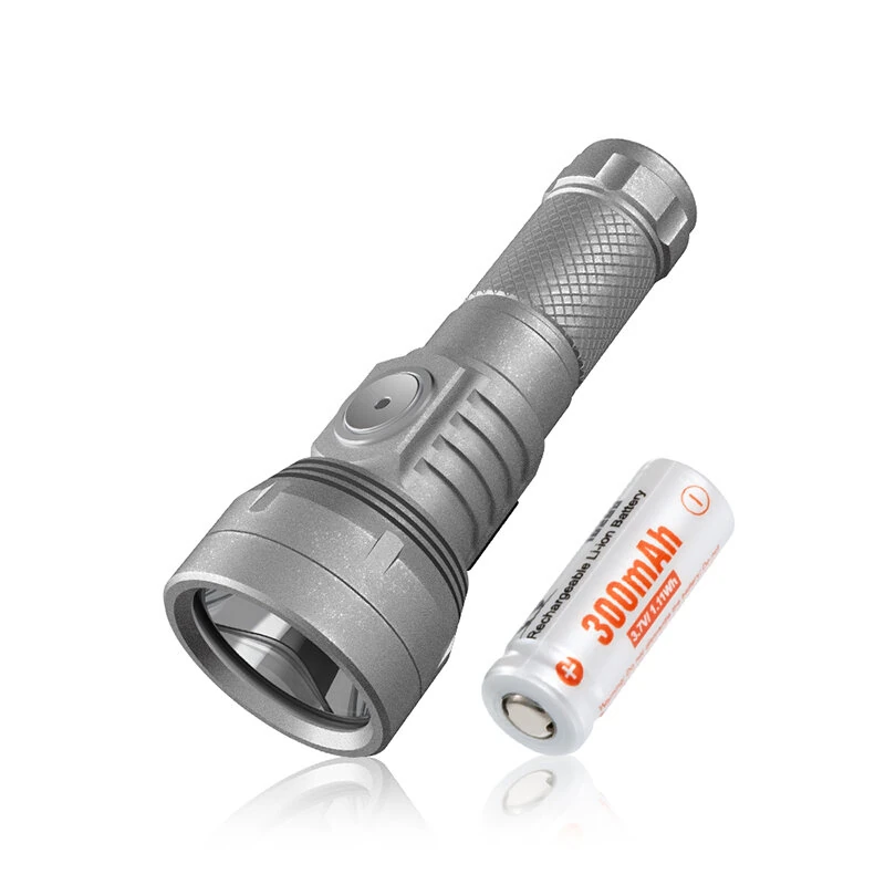 Lumintop GT NANO V3.0 700LM 400M Titanium EDC LED Keychain Flashlight 10280/10750 Li-ion Battery Mini Torch, Type-C USB Rechargeable Portable Camping Light Outdoor EDC Survival Tools — view 4